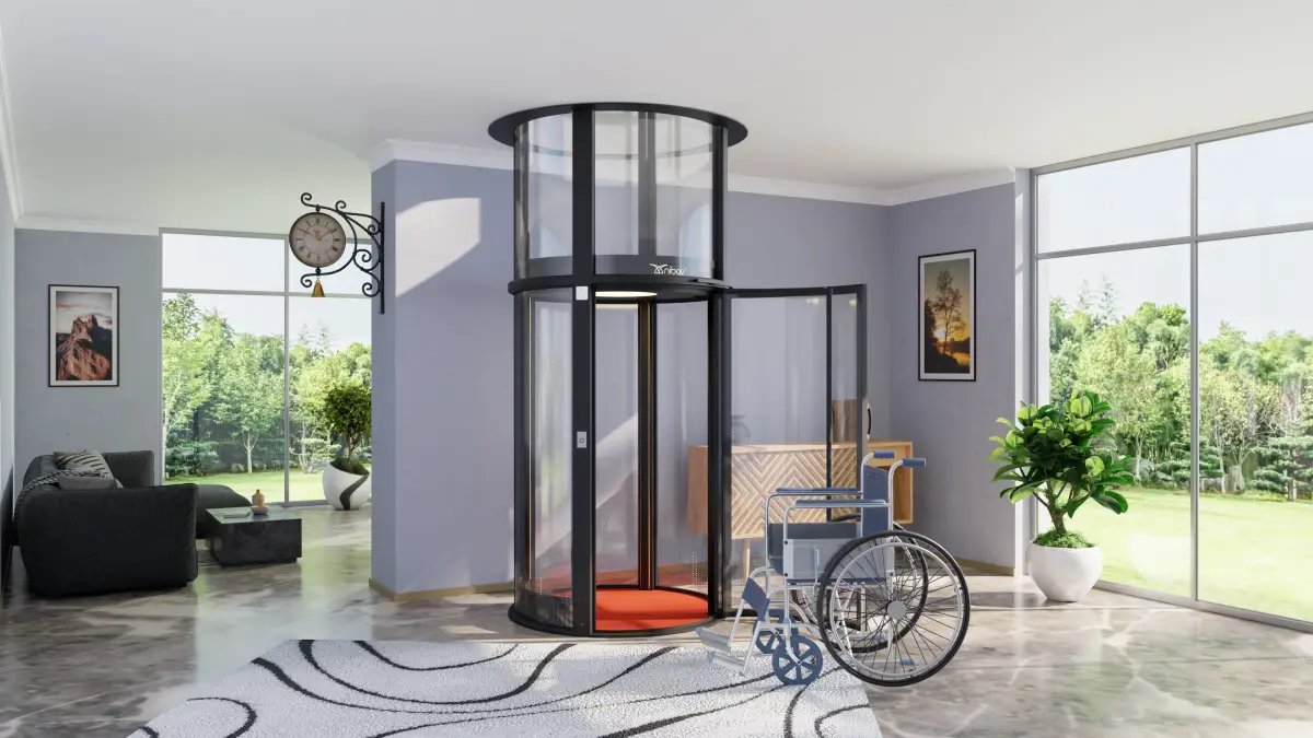 exterior glass elevator songkhla