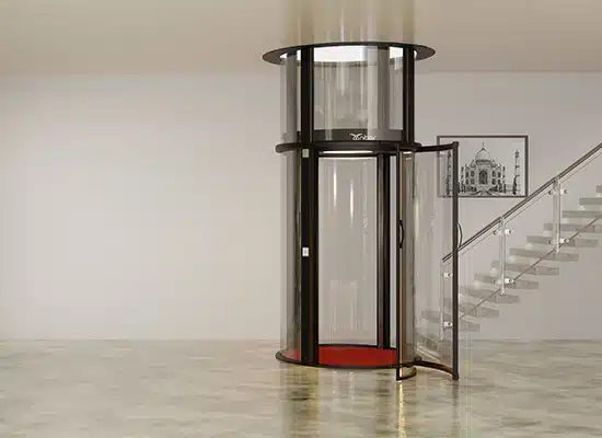 glass elevator lift